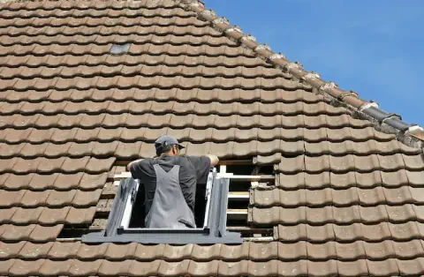 Pose de velux - Serra-di-Scopamène